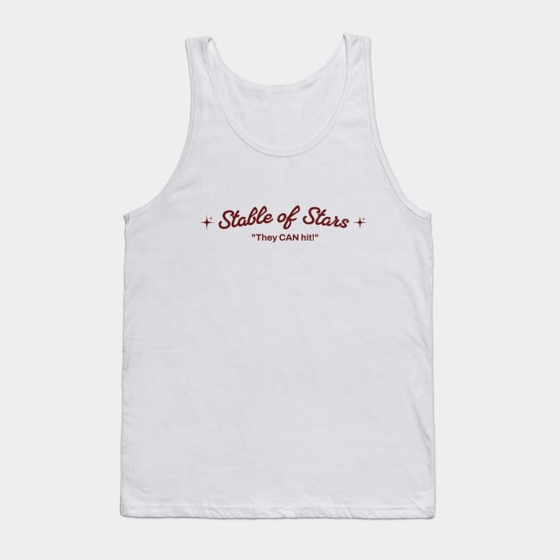 Stable of Stars - "They CAN hit!" Tank Top by BodinStreet
